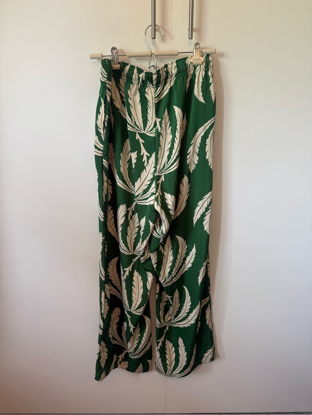 H&M Green Leaf Print, Pant